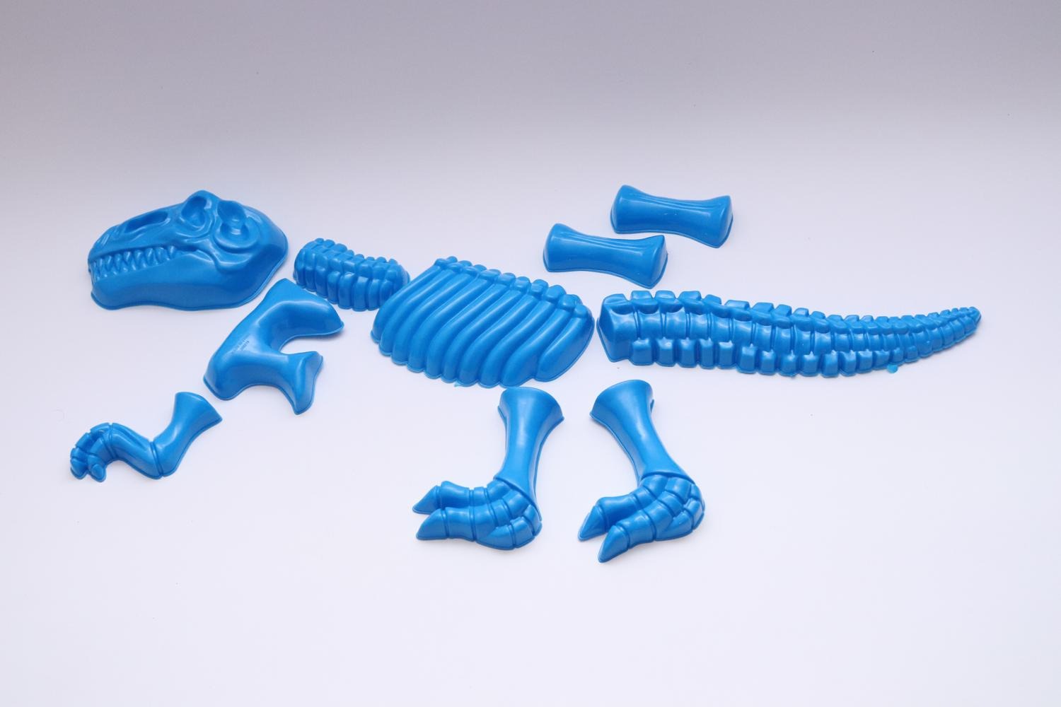 In zoomen aflevering Bukken Nieuw - dinosaurus skelet zandbak (blauw XL versie) - Spelmateriaal -  edukleuter-outlet